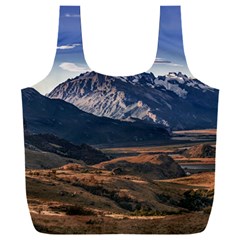 Mountain Patagonian Landscape, Santa Cruz, Argentina Full Print Recycle Bag (xxl) by dflcprintsclothing