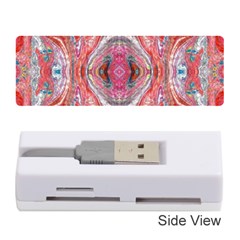 Intricate Red Marbling Memory Card Reader (stick)