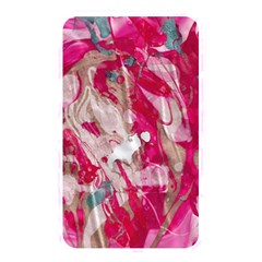 Magenta On Pink Memory Card Reader (rectangular) by kaleidomarblingart