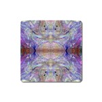 Amethyst Marbling Square Magnet Front