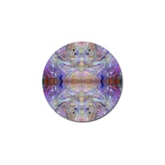 Amethyst Marbling Golf Ball Marker (10 Pack) by kaleidomarblingart