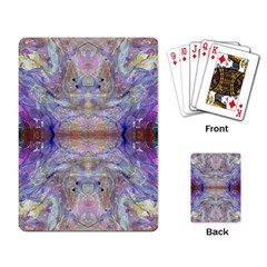 Amethyst Marbling Playing Cards Single Design (rectangle) by kaleidomarblingart