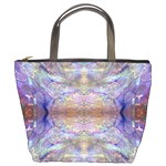 Amethyst Marbling Bucket Bag Front