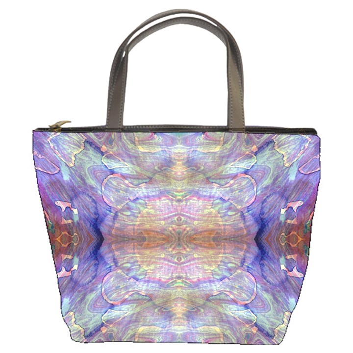 Amethyst Marbling Bucket Bag