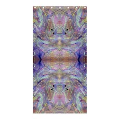 Amethyst Marbling Shower Curtain 36  X 72  (stall)  by kaleidomarblingart