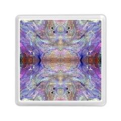 Amethyst Marbling Memory Card Reader (square) by kaleidomarblingart