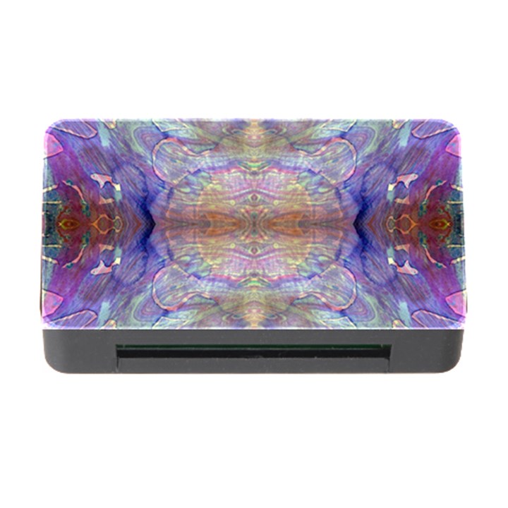 Amethyst Marbling Memory Card Reader with CF