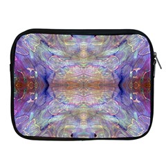 Amethyst Marbling Apple Ipad 2/3/4 Zipper Cases by kaleidomarblingart