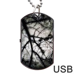 Closing In  Dog Tag Usb Flash (one Side) by MRNStudios