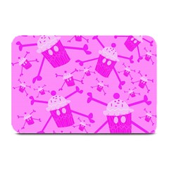 Cccartonnslogobg7 Cupycakescollage11pinknewbkgrd* Jokerscullzzz7117 Logohotpinkpattern Plate Mats by DayDreamersBoutique