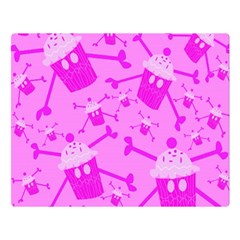 Cccartonnslogobg7 Cupycakescollage11pinknewbkgrd* Jokerscullzzz7117 Logohotpinkpattern Double Sided Flano Blanket (large) 