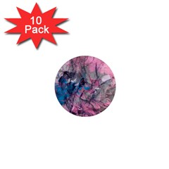 Brush Strokes On Marbling Patterns 1  Mini Magnet (10 Pack)  by kaleidomarblingart