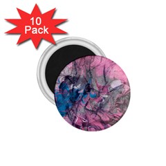 Brush Strokes On Marbling Patterns 1 75  Magnets (10 Pack)  by kaleidomarblingart