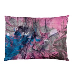 Brush Strokes On Marbling Patterns Pillow Case