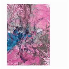 Brush Strokes On Marbling Patterns Small Garden Flag (two Sides) by kaleidomarblingart