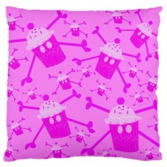 Cupycakespink Standard Flano Cushion Case (one Side) by DayDreamersBoutique