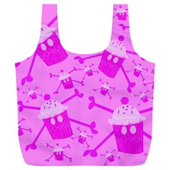 Cupycakespink Full Print Recycle Bag (xxl) by DayDreamersBoutique