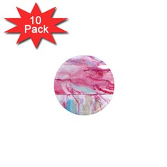 Abstract Marbling 1  Mini Magnet (10 Pack)  by kaleidomarblingart