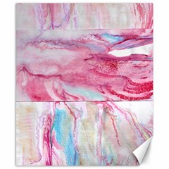 Abstract Marbling Canvas 8  X 10  by kaleidomarblingart