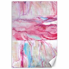 Abstract Marbling Canvas 12  X 18  by kaleidomarblingart