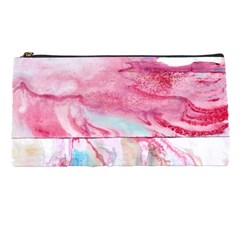 Abstract Marbling Pencil Case by kaleidomarblingart