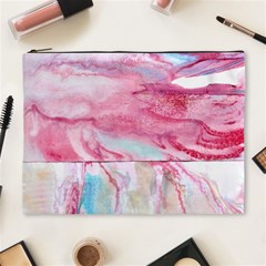 Abstract Marbling Cosmetic Bag (xl) by kaleidomarblingart