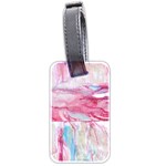 Abstract marbling Luggage Tag (two sides) Front