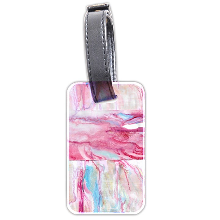 Abstract marbling Luggage Tag (two sides)