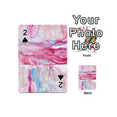 Abstract Marbling Playing Cards 54 Designs (mini) by kaleidomarblingart