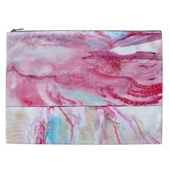 Abstract Marbling Cosmetic Bag (xxl) by kaleidomarblingart