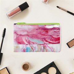 Abstract Marbling Cosmetic Bag (xs) by kaleidomarblingart