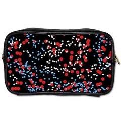 Multicolored Bubbles Motif Abstract Pattern Toiletries Bag (two Sides)