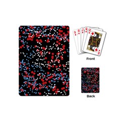 Multicolored Bubbles Motif Abstract Pattern Playing Cards Single Design (mini)