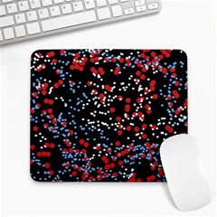 Multicolored Bubbles Motif Abstract Pattern Large Mousepads by dflcprintsclothing