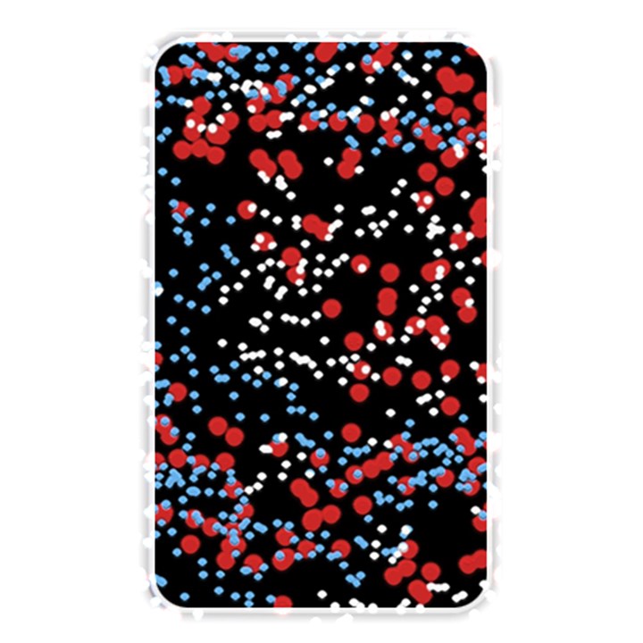 Multicolored Bubbles Motif Abstract Pattern Memory Card Reader (Rectangular)