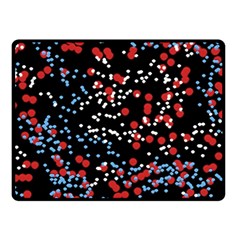 Multicolored Bubbles Motif Abstract Pattern Fleece Blanket (small) by dflcprintsclothing