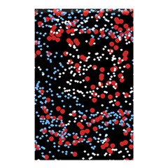 Multicolored Bubbles Motif Abstract Pattern Shower Curtain 48  X 72  (small)  by dflcprintsclothing