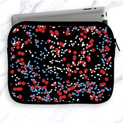 Multicolored Bubbles Motif Abstract Pattern Apple Ipad 2/3/4 Zipper Cases by dflcprintsclothing