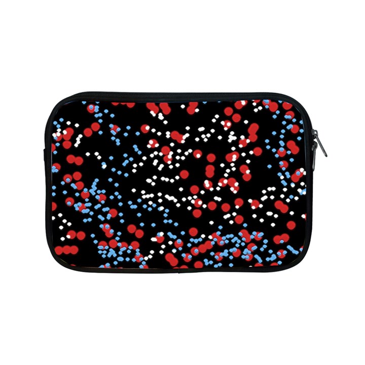 Multicolored Bubbles Motif Abstract Pattern Apple iPad Mini Zipper Cases