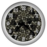 Barb Wall Clock (Silver) Front