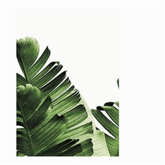 Green Banana Leaves Small Garden Flag (two Sides) by goljakoff