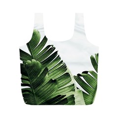 Green Banana Leaves Full Print Recycle Bag (m) by goljakoff