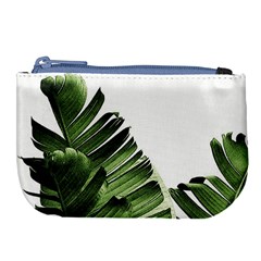 Green Banana Leaves Large Coin Purse