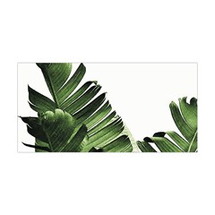 Green Banana Leaves Yoga Headband by goljakoff