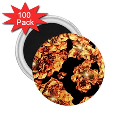 Copper Floral 2.25  Magnets (100 pack) 