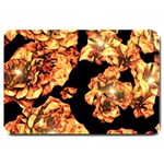 Copper Floral Large Doormat  30 x20  Door Mat