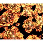 Copper Floral Deluxe Canvas 14  x 11  (Stretched) 14  x 11  x 1.5  Stretched Canvas