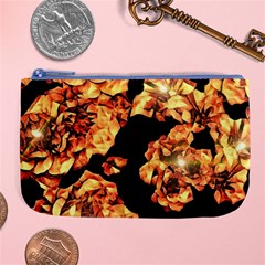 Copper Floral Large Coin Purse