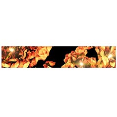 Copper Floral Large Flano Scarf 