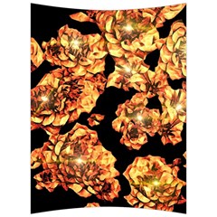 Copper Floral Back Support Cushion